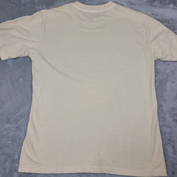 Market Dunking Eagle Graphic Print Cotton Brown T-shirt Men's Size Large - Picture 9 of 9